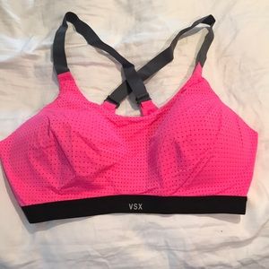 Victoria secret hot pink sports bra 36D